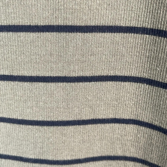 GEORGE Olive Green Ribbed  Bodycon Midi Tank Dress Striped Stretch Size M - Picture 4 of 11